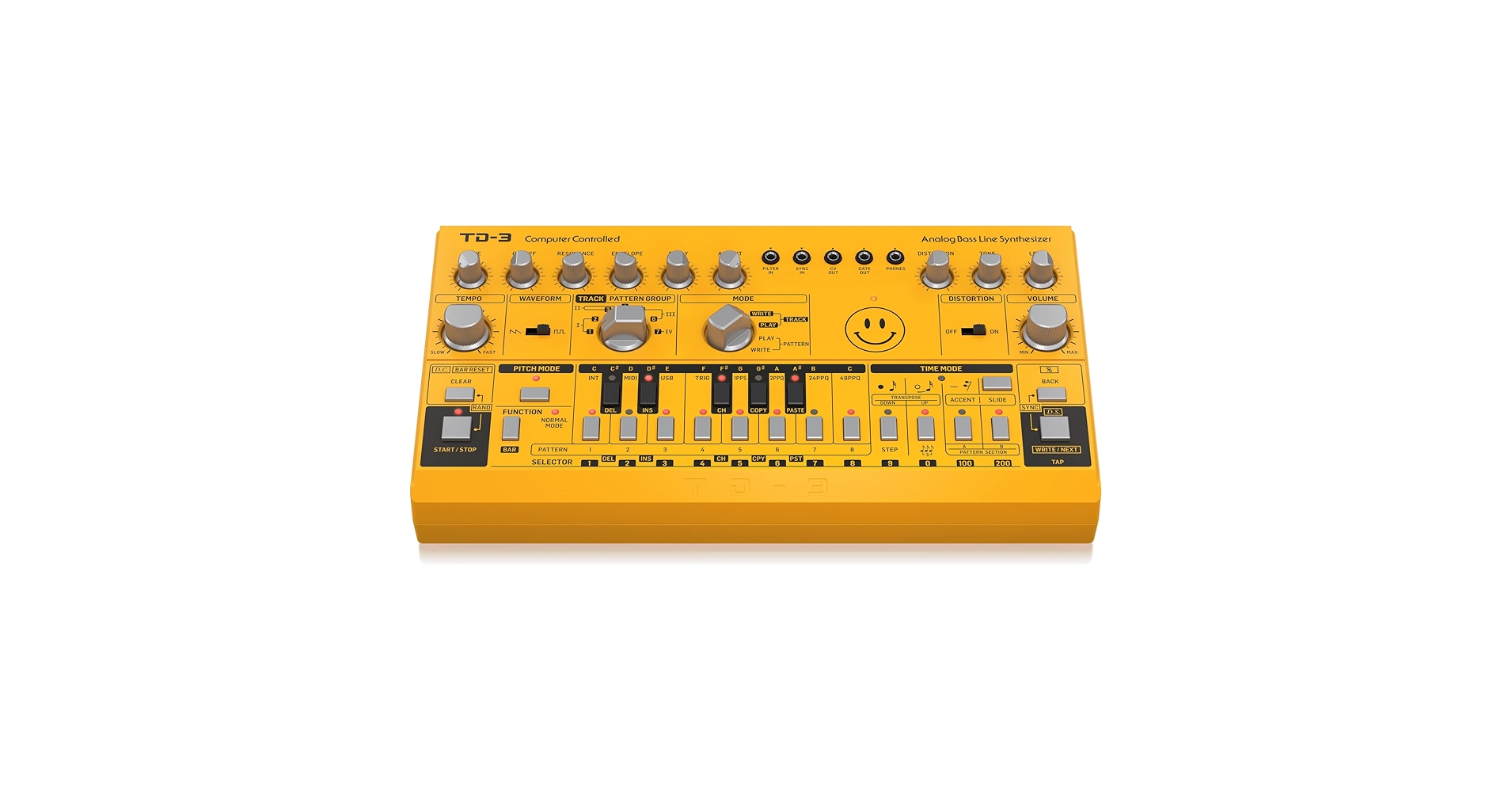 behringer td-3 computer controlled 美品 Amazon.com: Behringer TD-3-TG Analog Bass Line Synthesizer